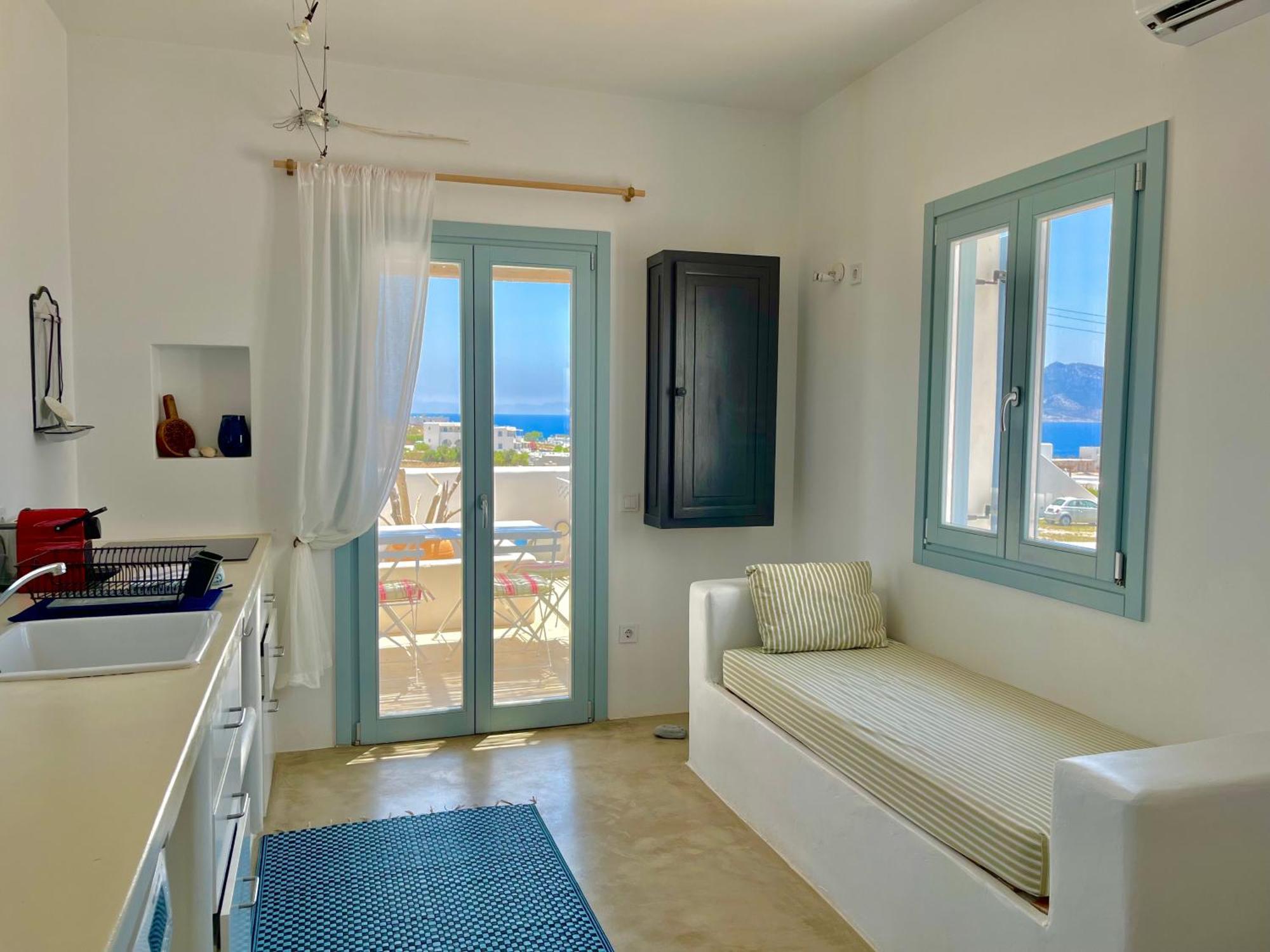 Eos - Appartement De Charme Et Confort Pour 4 Personnes Pres De La Plage Et Du Coeur De Koufonissi Куфонисия Экстерьер фото